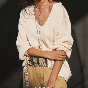 Free People Buttercup Thermal Top